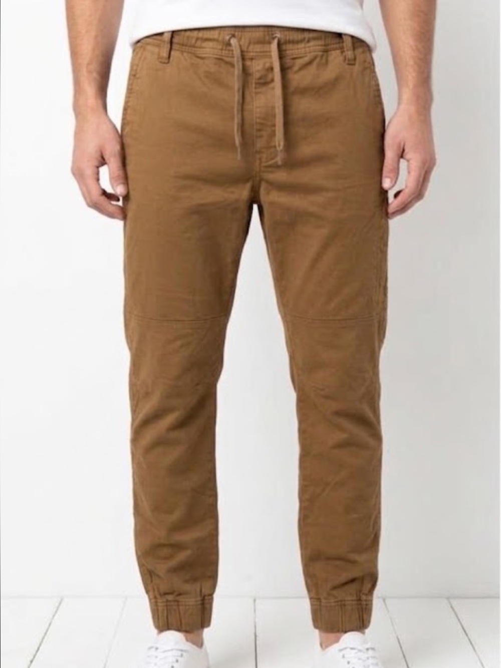 DU/ER No Sweat Jogger Mens 32x29 Tan N2X Slim Performance MJNS1100